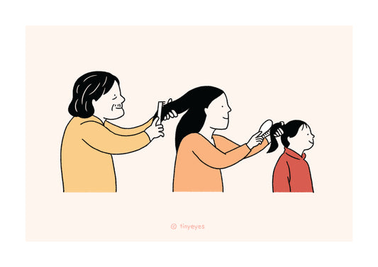 From Mother to Daughter Art Print