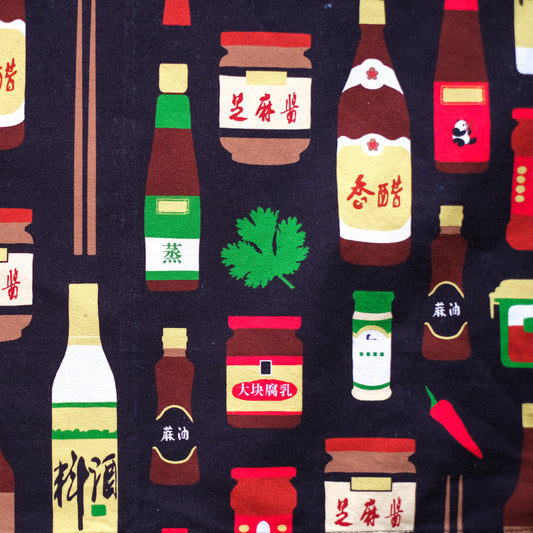 Cotton Apron | Chinese Cooking Sauce