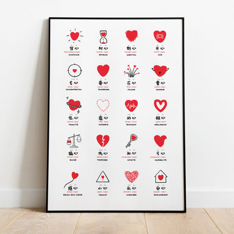 Know Your Heart Art Print (FR)