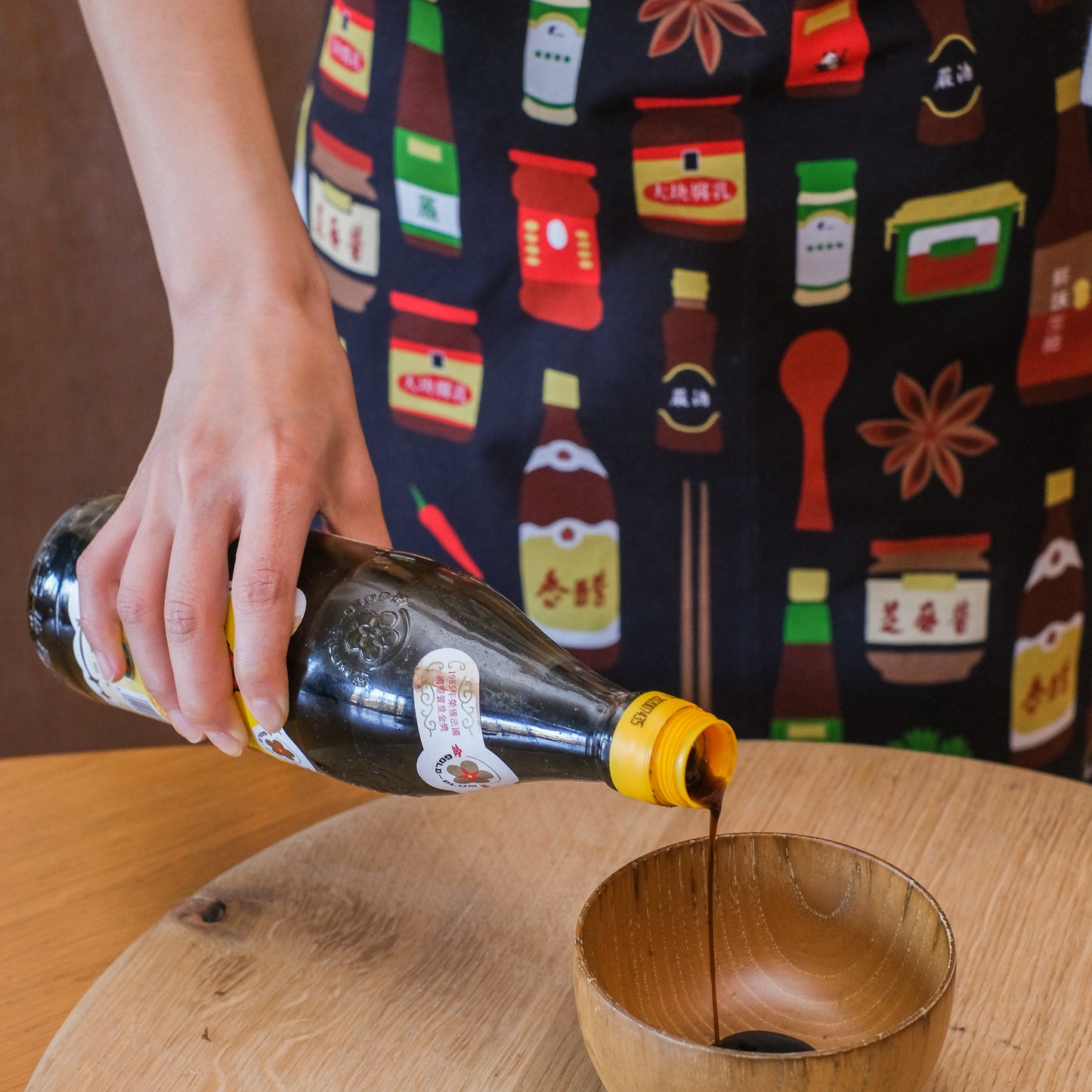 Cotton Apron | Chinese Cooking Sauce