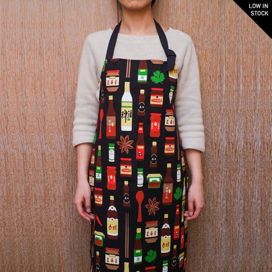 Cotton Apron | Chinese Cooking Sauce