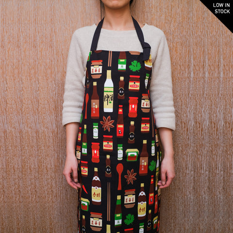 Cotton Apron | Chinese Cooking Sauce
