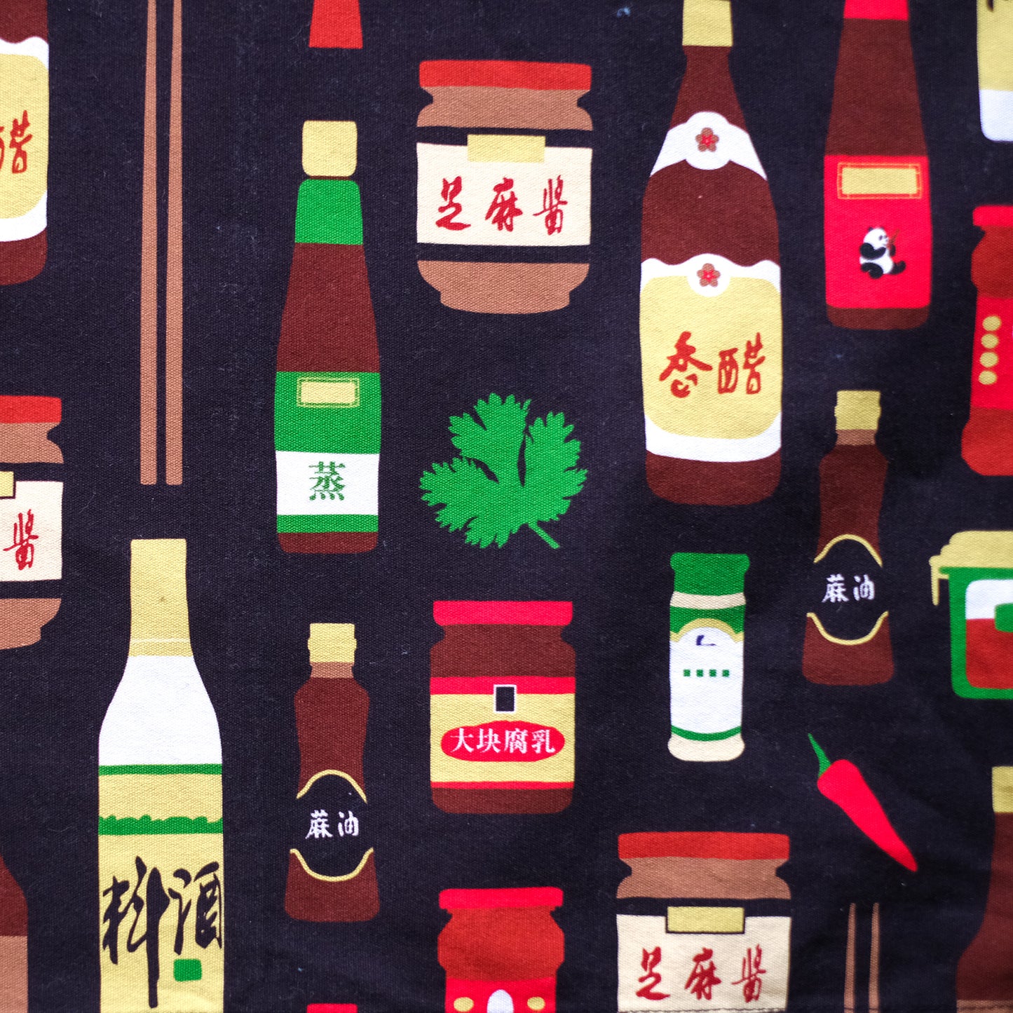 Cotton Apron | Chinese Cooking Sauce